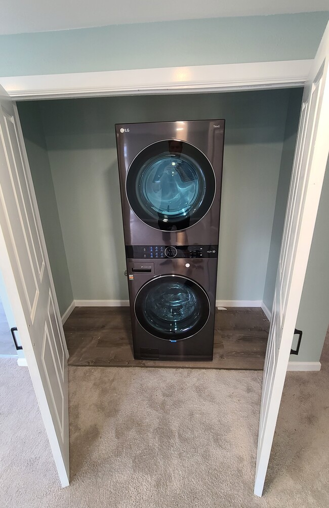 Brand new washer and dryer in unit with extra room for storage - 841 NW 52nd St