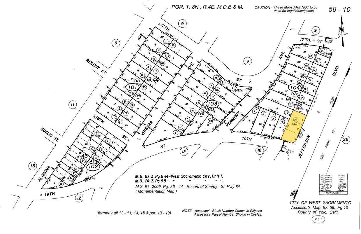 Plat Map - 1730 Jefferson Blvd