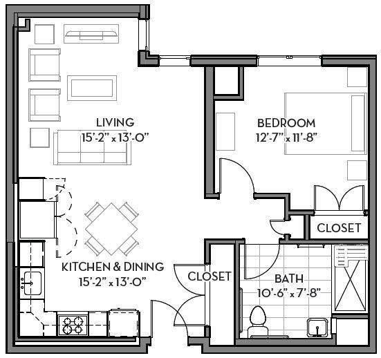 Plano de planta - Finch Cambridge