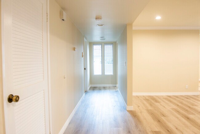 view from front door (new floor, new paint) - 427 E Orange Grove Ave