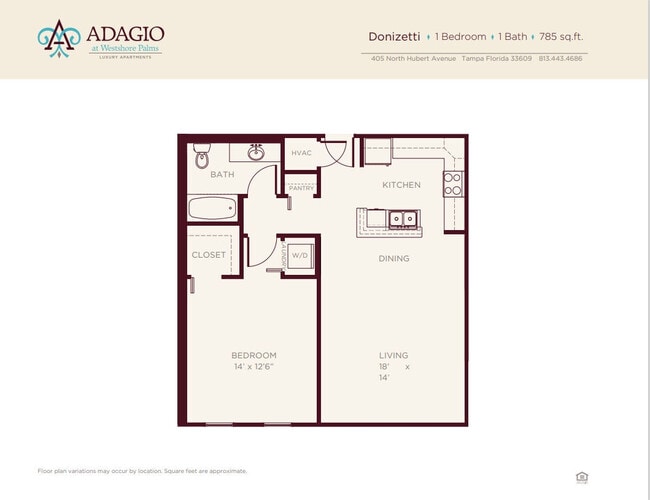Interior Photo - Adagio at Westshore Palms