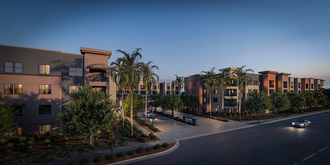 Atlas Mesa_Dinerstein_Hero Shot Dusk_Final - Atlas Mesa