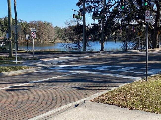 Across from Lake Lawsona - 4 N Thornton Ave