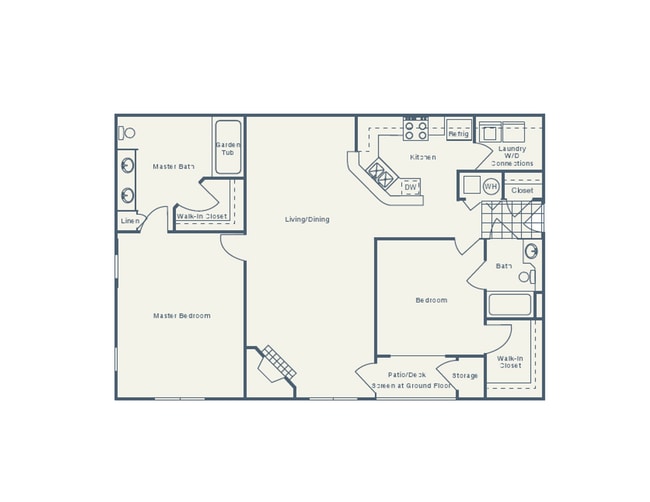 B2: 2 Bed 2 Bath - B2: 2 Bed 2 Bath Apartment