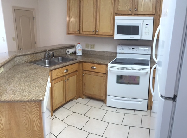 dishwasther, microwave oven, stove and range. - 1503 West Fig Avenue