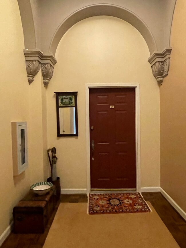 Front door to condo - 5712 Roland Ave