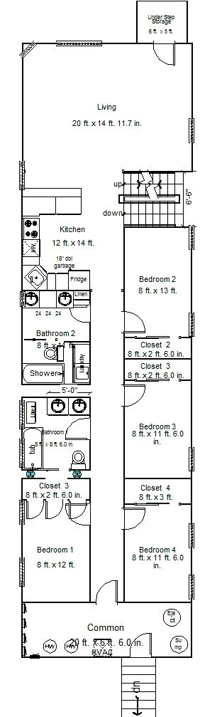 Foto del edificio - HUGE 4bed/2bath Condo Quality GARDEN unit ...