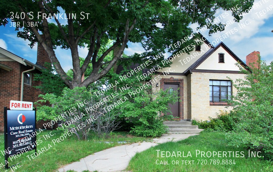 340 S Franklin St, Denver, CO 80209 House Rental in Denver, CO