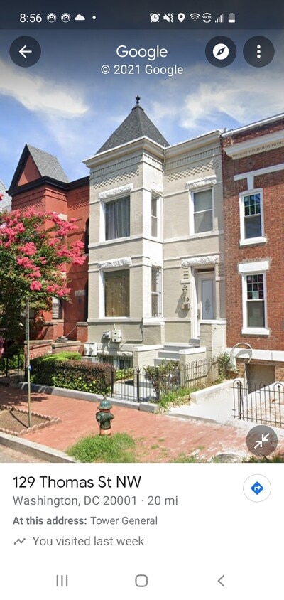 Street Entrance - 129 Thomas St NW