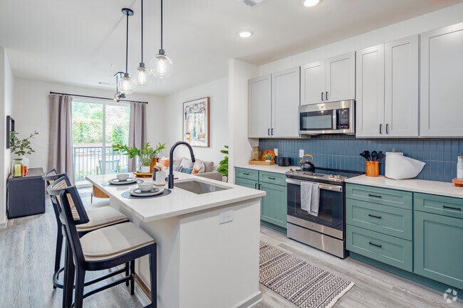1HAB, 1BA - A3 - 732-734SF - Cocina - The Station by Alta