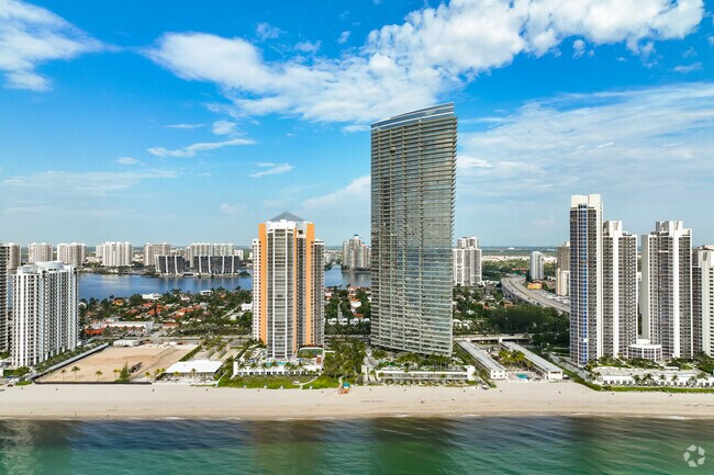 You will see the sunrise every day in Sunny Isles Beach neighborhood when you live in a condo.