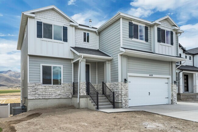 Home Exterior (front yard is now finished) - 4763 E Silver Ridge Rd