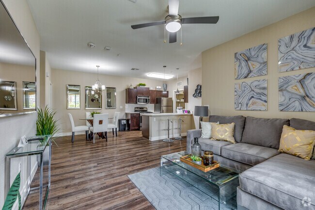 2 BR, 2 BA (La Maison) - 1,068 SF - La Vie Apartments