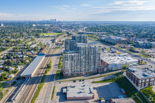 Aerial Photo - London at Heritage Station - Abbey Tower