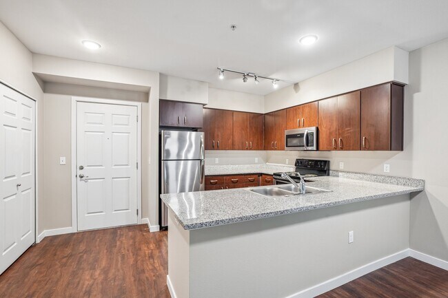 The River Entry Way/Kitchen - Stevens Creek Apartments