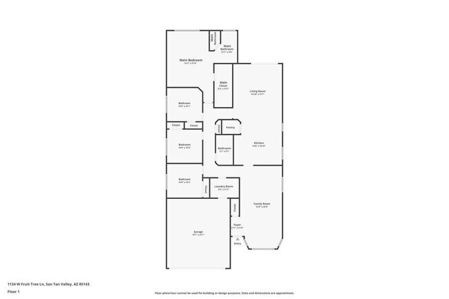 Foto del edificio - 1134 W Fruit Tree Ln