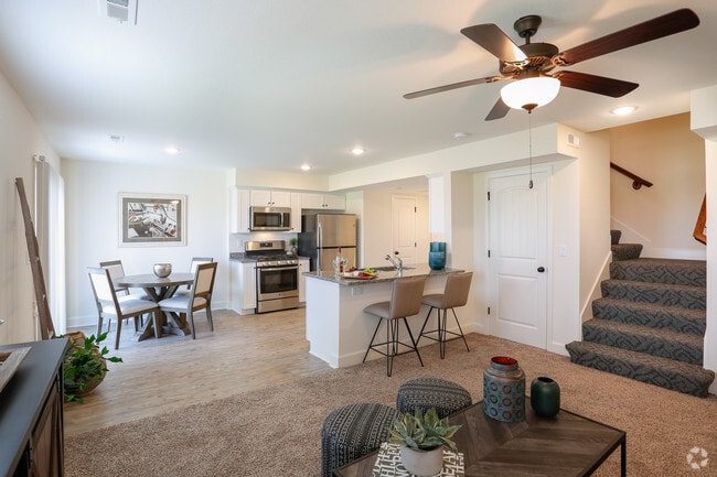 3BR, 2.5BA - 1353 SF - Clay Creek Townhomes