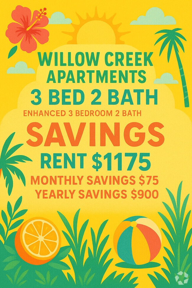 SUMMERS SAVINGS - Willow Creek Apartments