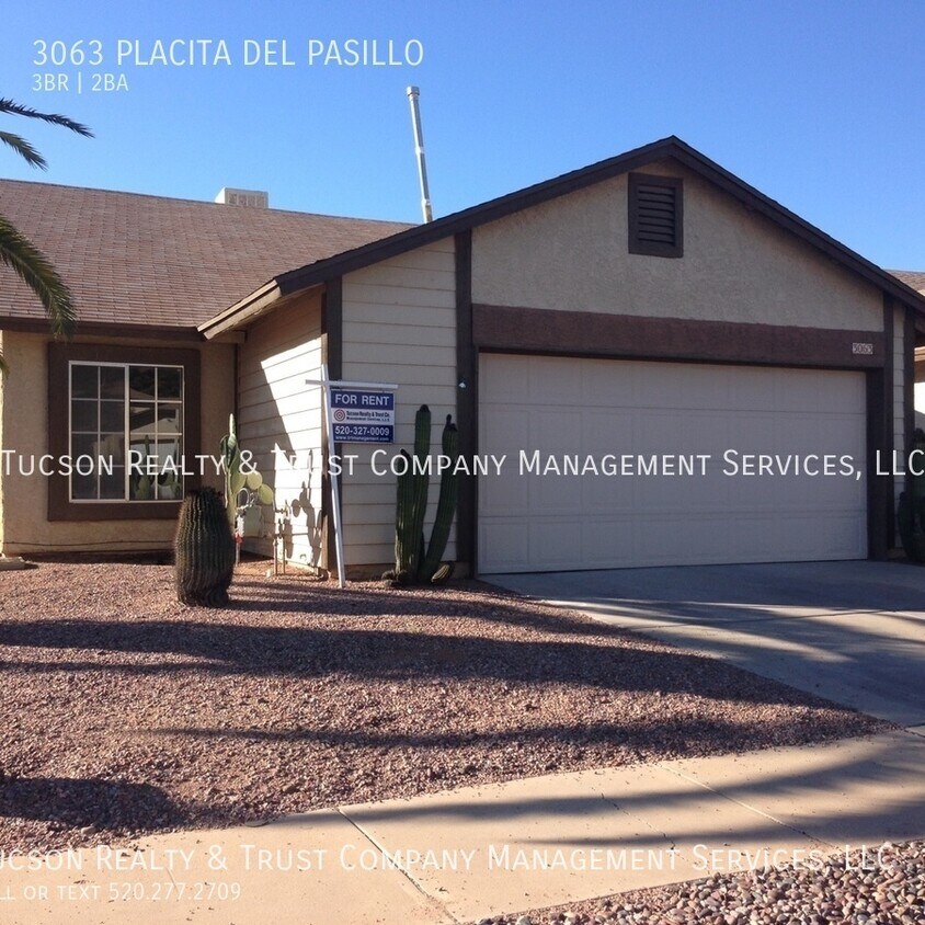3063 W Placita Del Pasillo, Tucson, AZ 85746 House Rental in Tucson