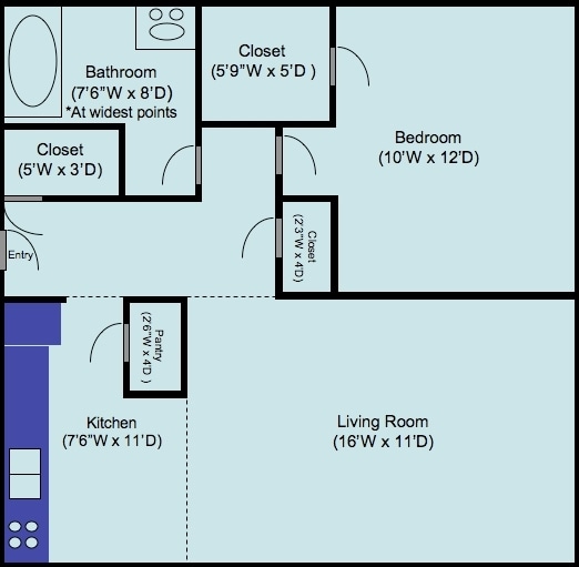 Planta - Summit Apartments