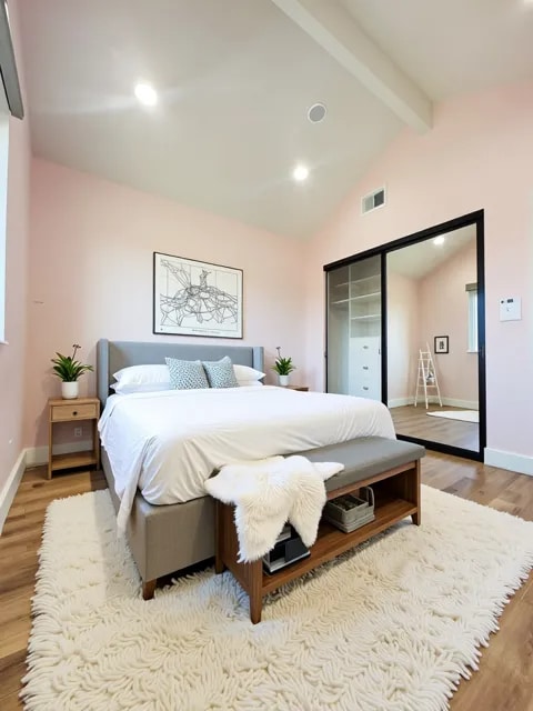 Virtually Staged Bed 1 - 4627 Rousillon Ave