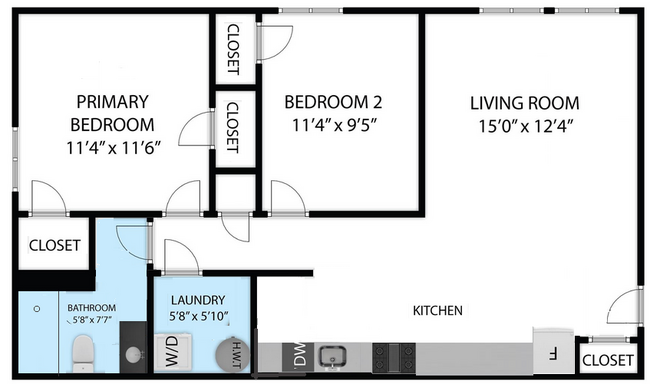 Cocina abierta - 1780 Liberty Ln