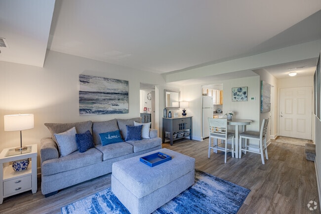 2BR, 1.5BA-968SF - Model - Living Room - Seven Oaks Townhomes