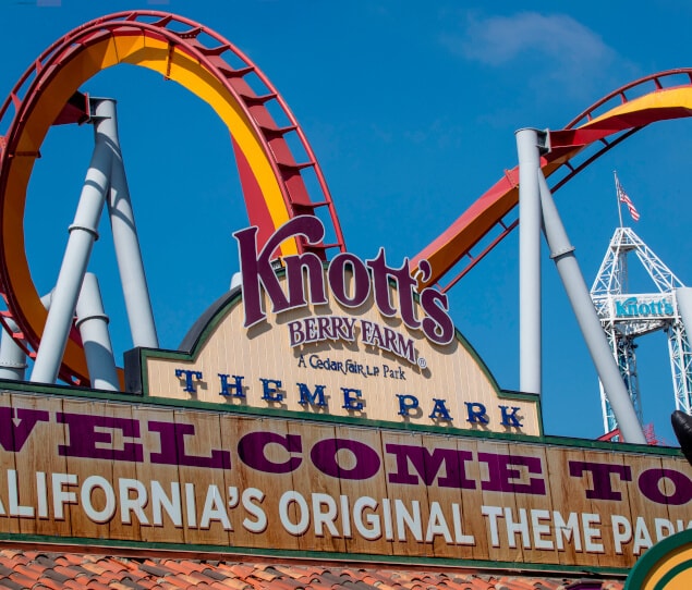 Knott's Berry Farm is located in the heart of Buena Park