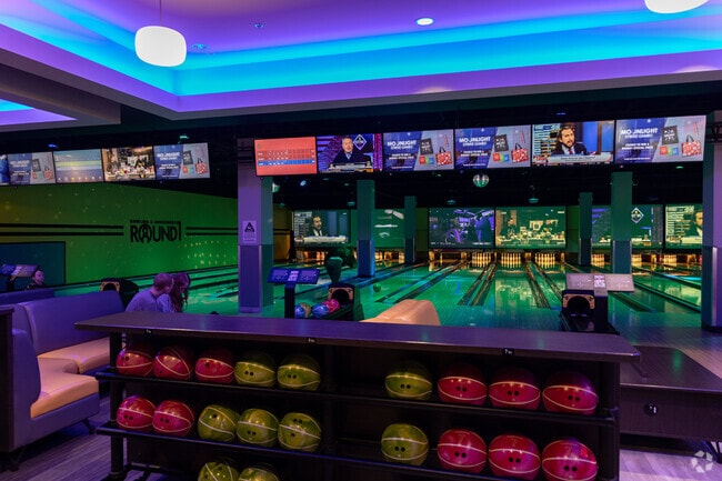 Residents of Fairborn can go bowl at Round 1, inside the Fairfield Commons Mall.
