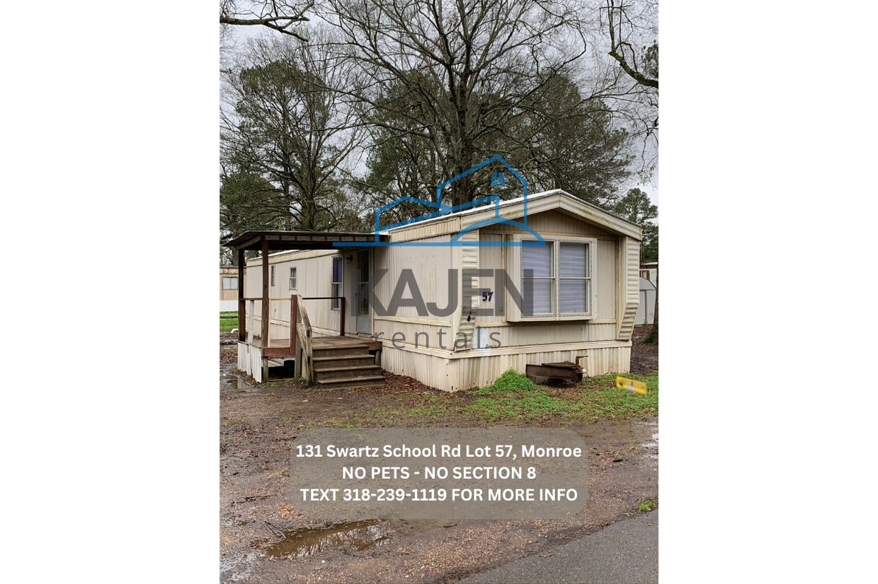 131 Swartz School Rd, Monroe, LA 71203 House Rental in Monroe, LA