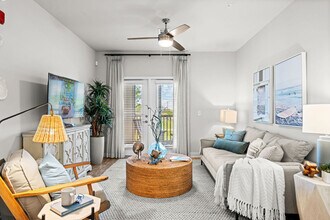 Two bedroom apartment living room at Mexico Beach Crossings - Mexico Beach Crossings
