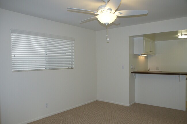 Living Room and Kitchen Area (before refresh) - 420 Marine Pl