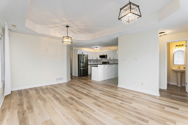 Sitting, dining, open concept kitchen - 212 Paseo Pvt