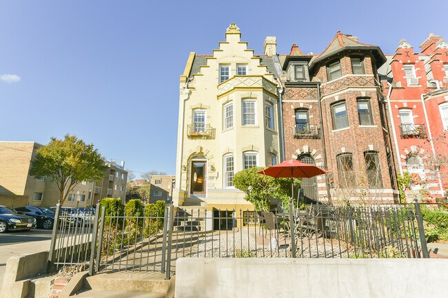 Front Entrance & Patio Harvard Street View - 1337 Harvard St NW