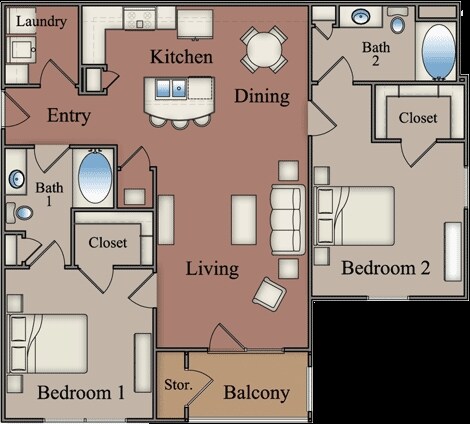 Crescent Bluff Apartments Apartments - Memphis, TN  
