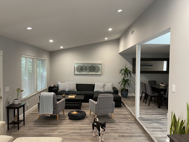 Furnished Living Room - 10155 Larwin Ave