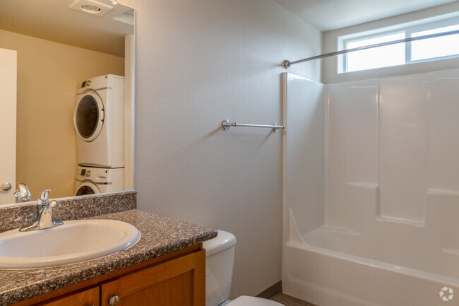 1BR, 1BA, - 695SF - Bathroom - Ascot 146 Apartments