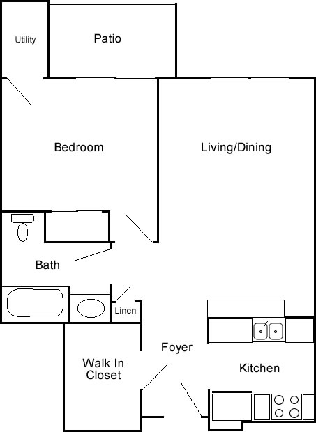 1BR/1BA - Conifer Village At Cambridge