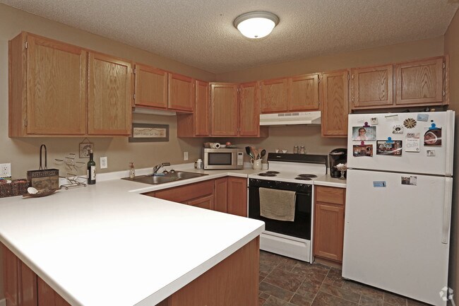2 habitaciones cocina - Hidden Cove Apartments