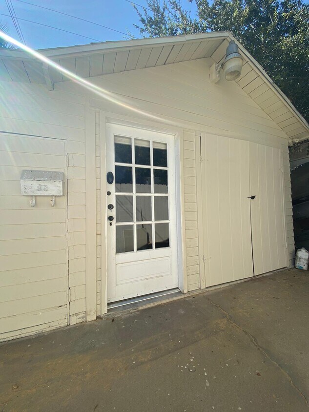 Front of studio - 653 Washington Ave