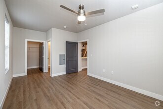 2BR, 2BA - 1,109SF - Primary Bedroom - The Junction at Rogers
