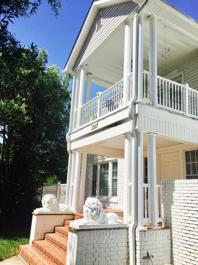 Five Points restored 1937 home surrounded by trees, gardens, and timeless Southern charm. - 1937 Fairfield Dr