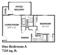 One Bedroom A