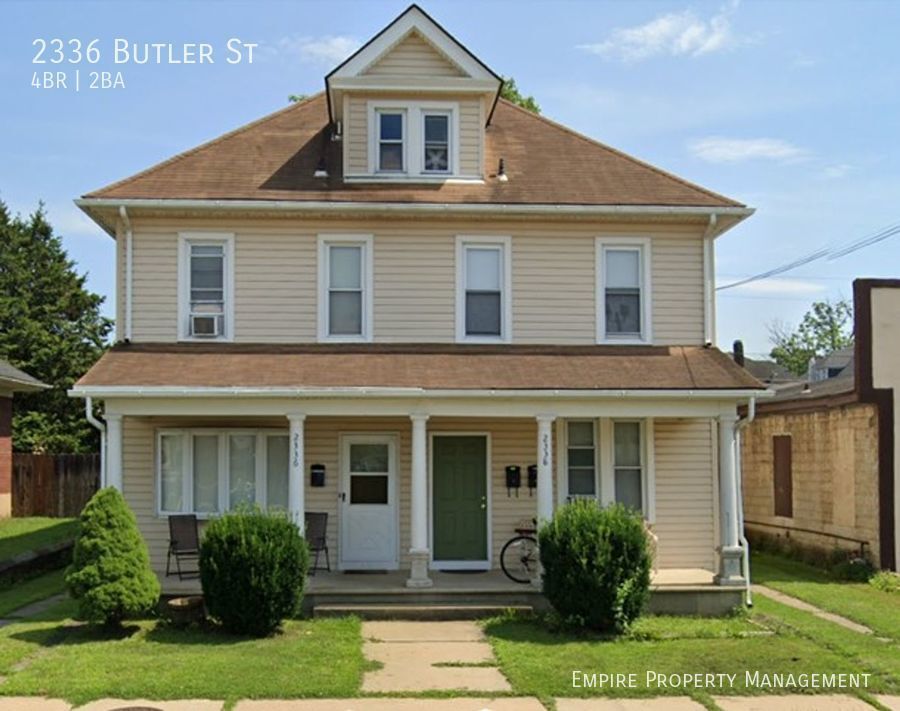 4 Bedroom/ 1.5 Bathroom House in Easton! House Rental in Easton, PA