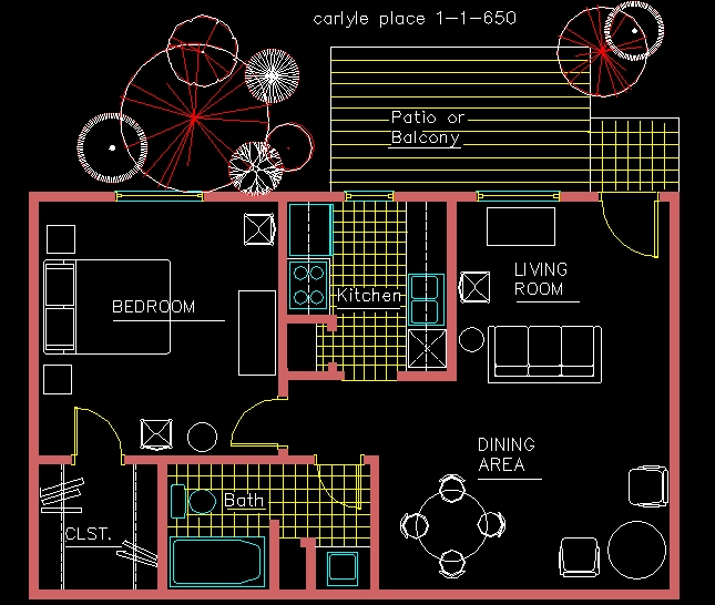 Floorplan - Carlyle Place