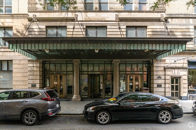 Clark Street Entrance - EHS St George Towers Apartments