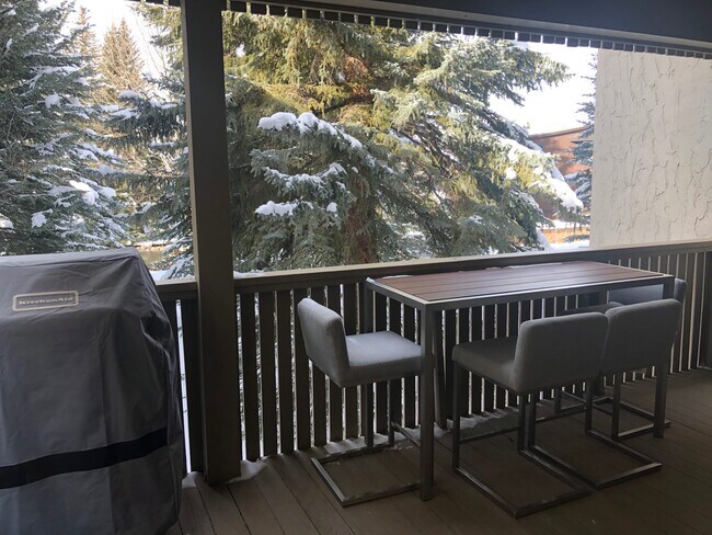 Private deck - 601 S West End St