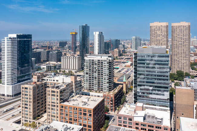 Aerial Photo - The Edge Lofts and Tower