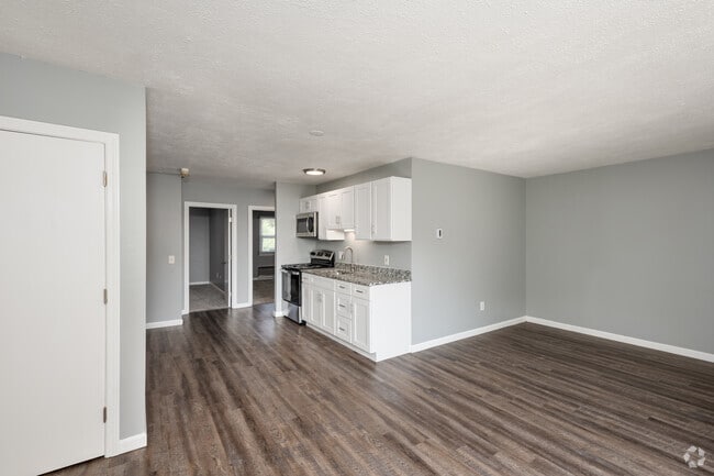 2BR, 1BA - 980SF - Kitchen/Dining Room - Masthead Apartments