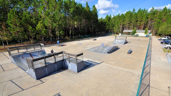 Veterans Park. Florida Elite Soccer Academy, bike trails, playground, basketball court, and skate park. - 78 Bush Place